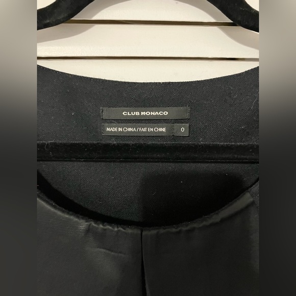 Club Monaco Wool Mini Dress - Picture 2 of 3